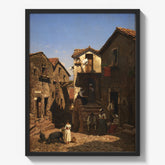 A Street in Gerano by Frederik Vermehren - thumbnail_1_bf_67674cacb7c995d95016418c